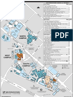 utsw parking map