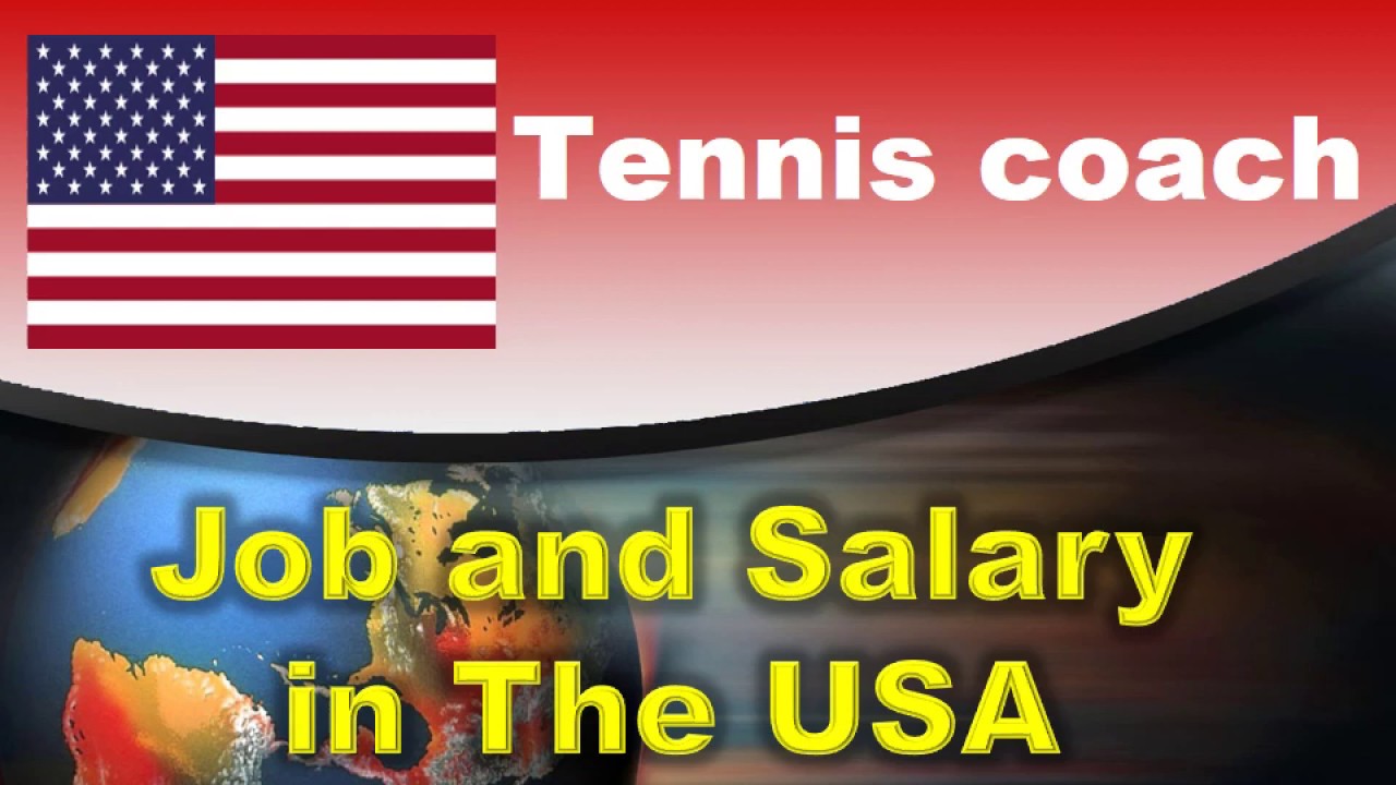 tennis coach salary