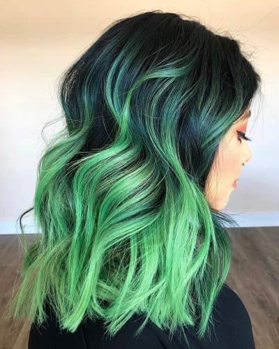 hair color 2020 green