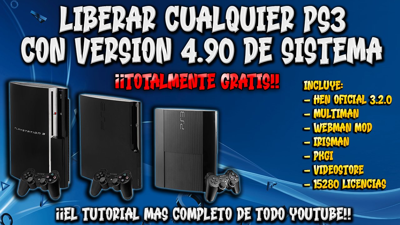 actualización ps3 4.90