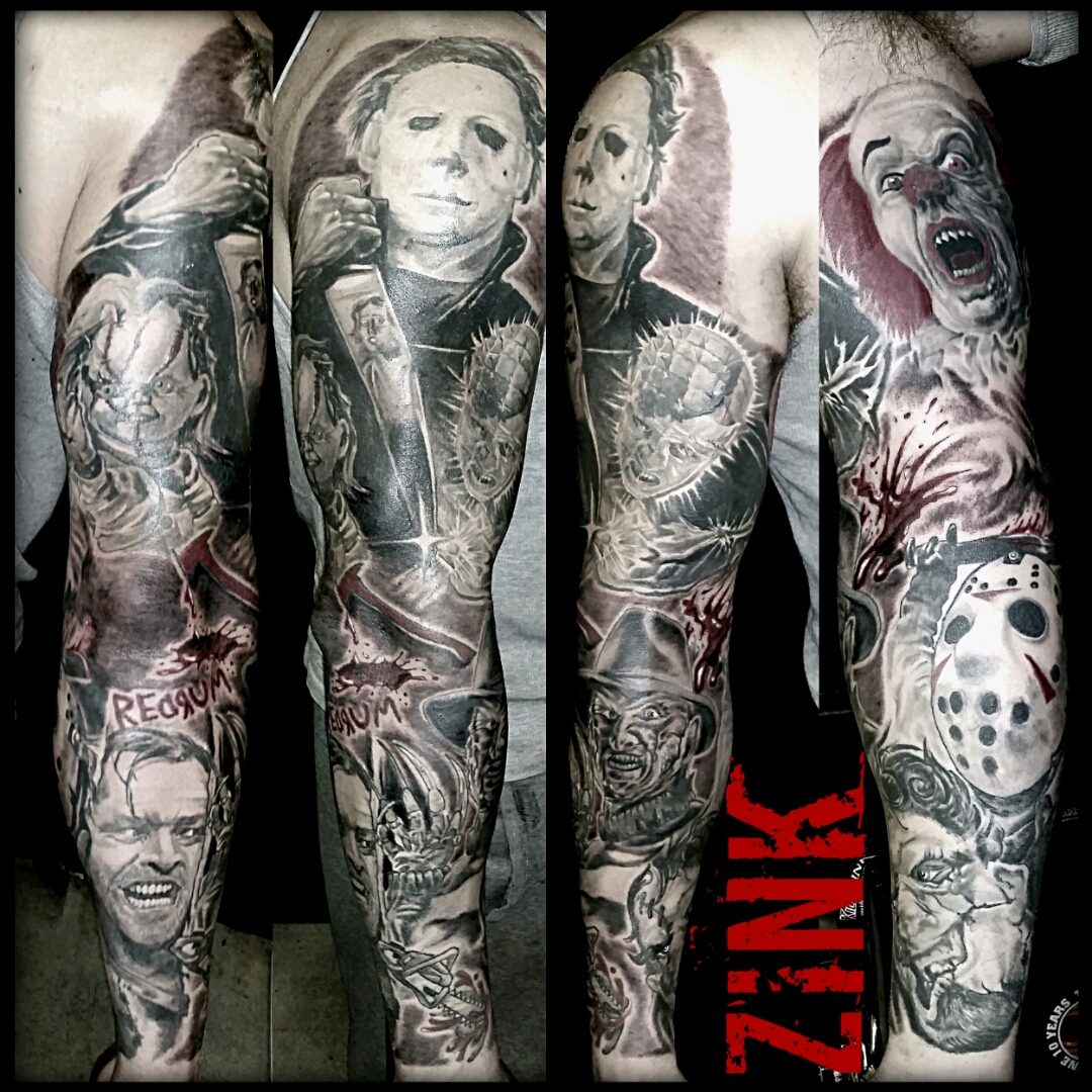 tattoo sleeve horror