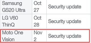 telus software update schedule