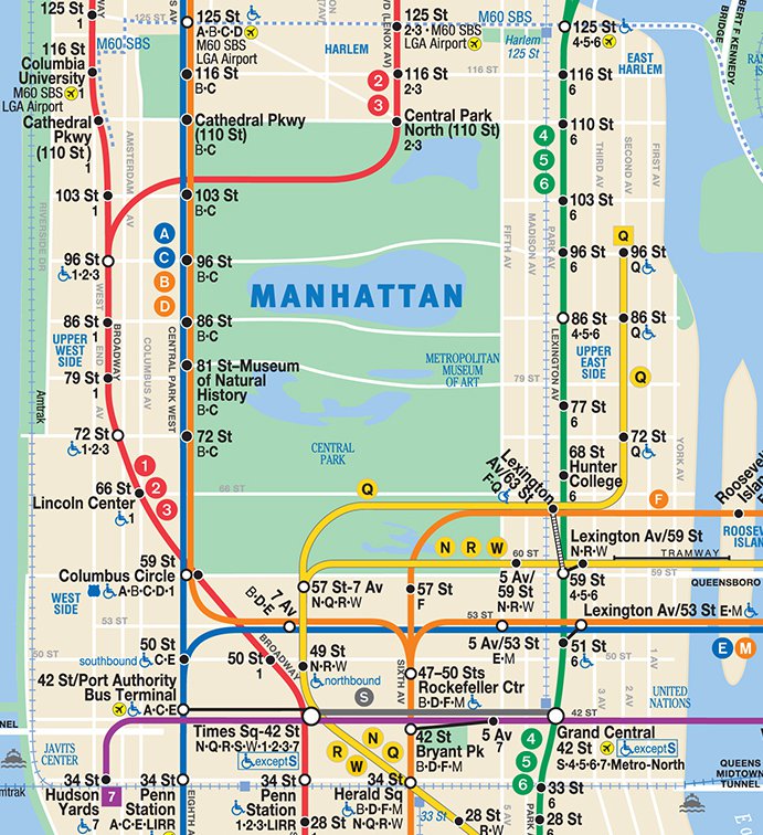 q line subway map