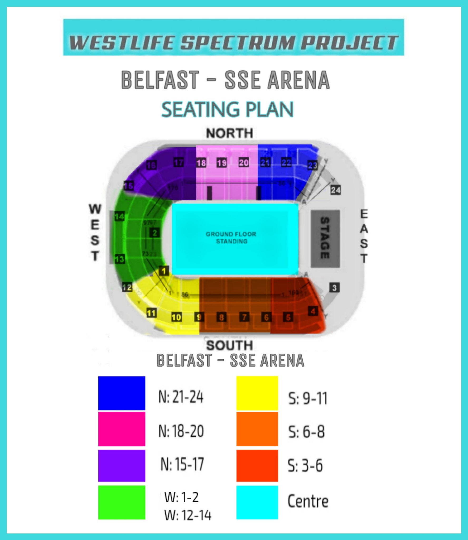 seating plan sse arena belfast