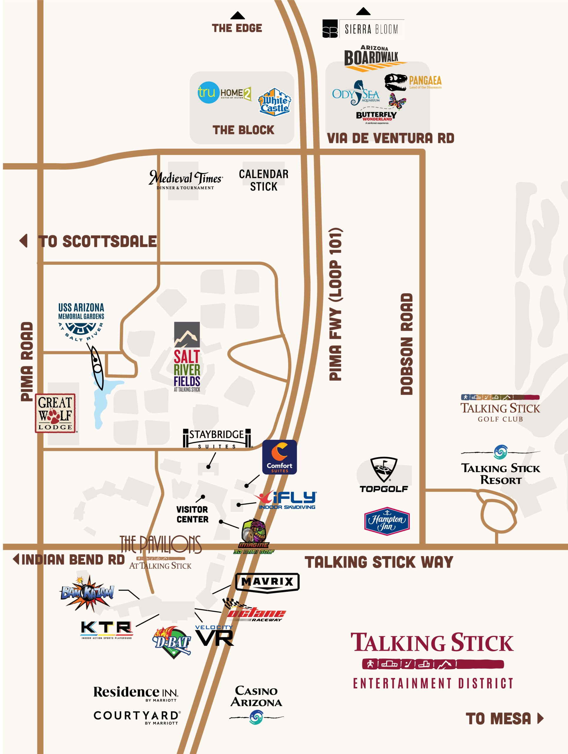 talking stick resort layout