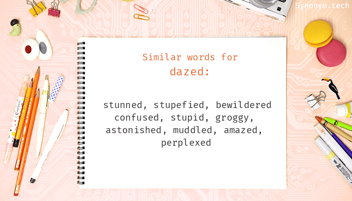 dazed synonym