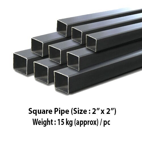 2x2 square tubing 20 ft price