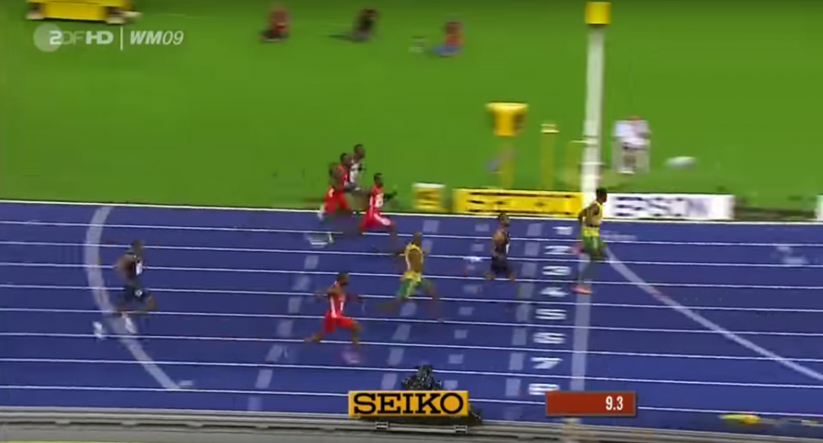 1600 meter world record usain bolt