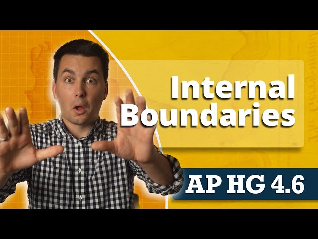 what are internal boundaries ap human geography