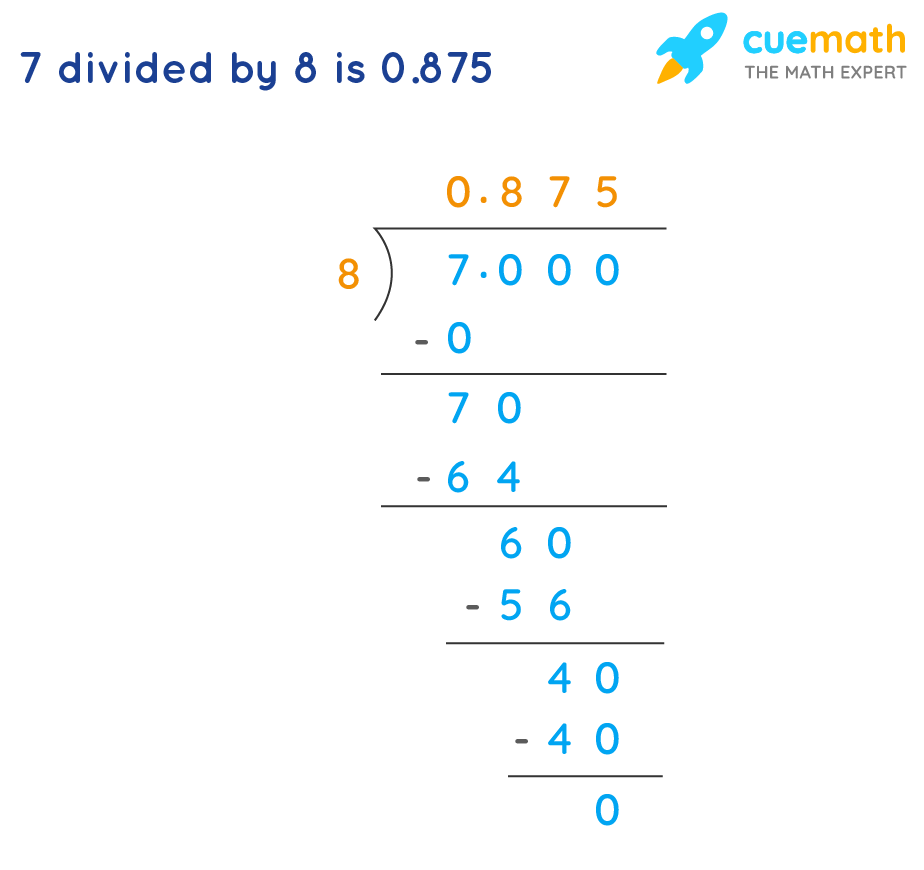 7/8 as a decimal