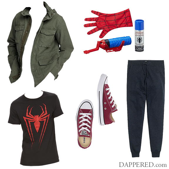 spider man casual outfit