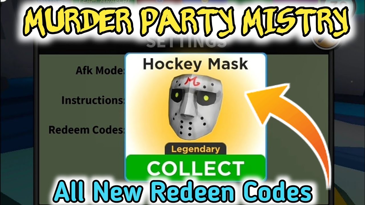 murder party codes