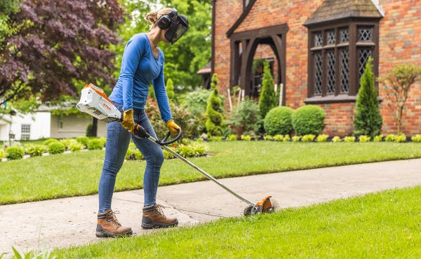 battery powered edger