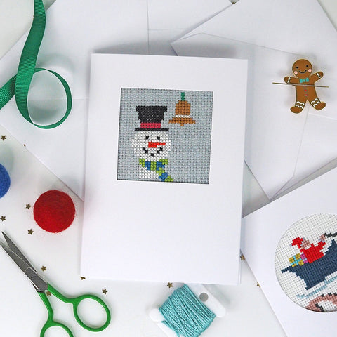 x stitch christmas cards