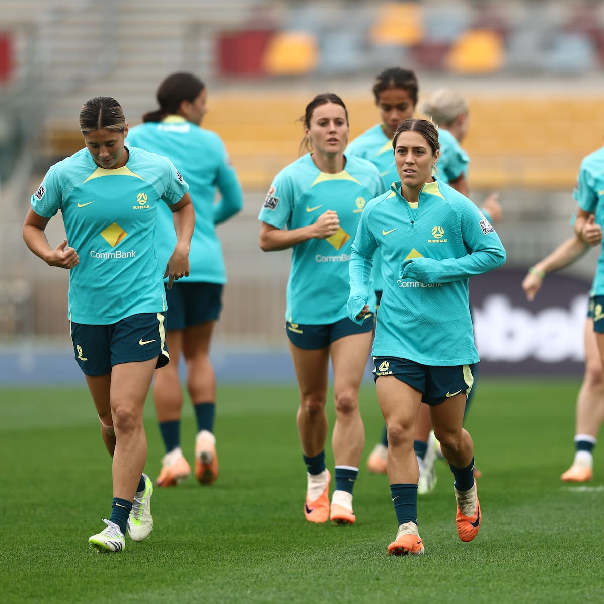 posiciones de selección femenina de fútbol de australia