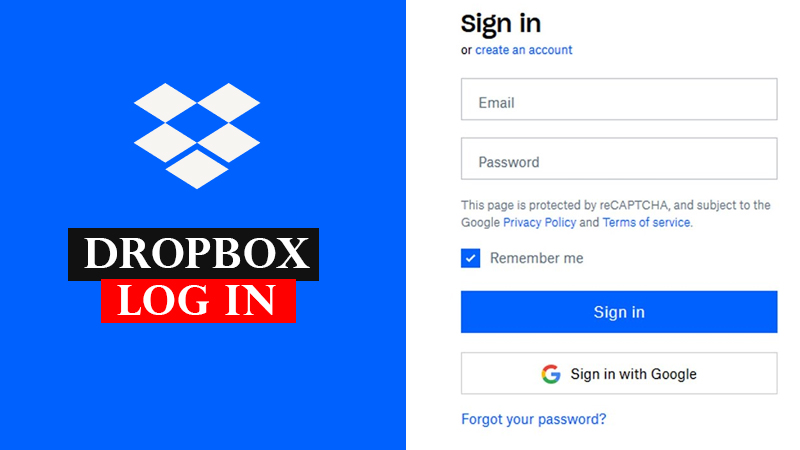 drop box login