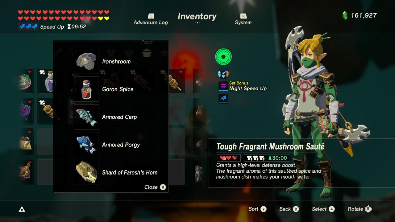 best recipes botw