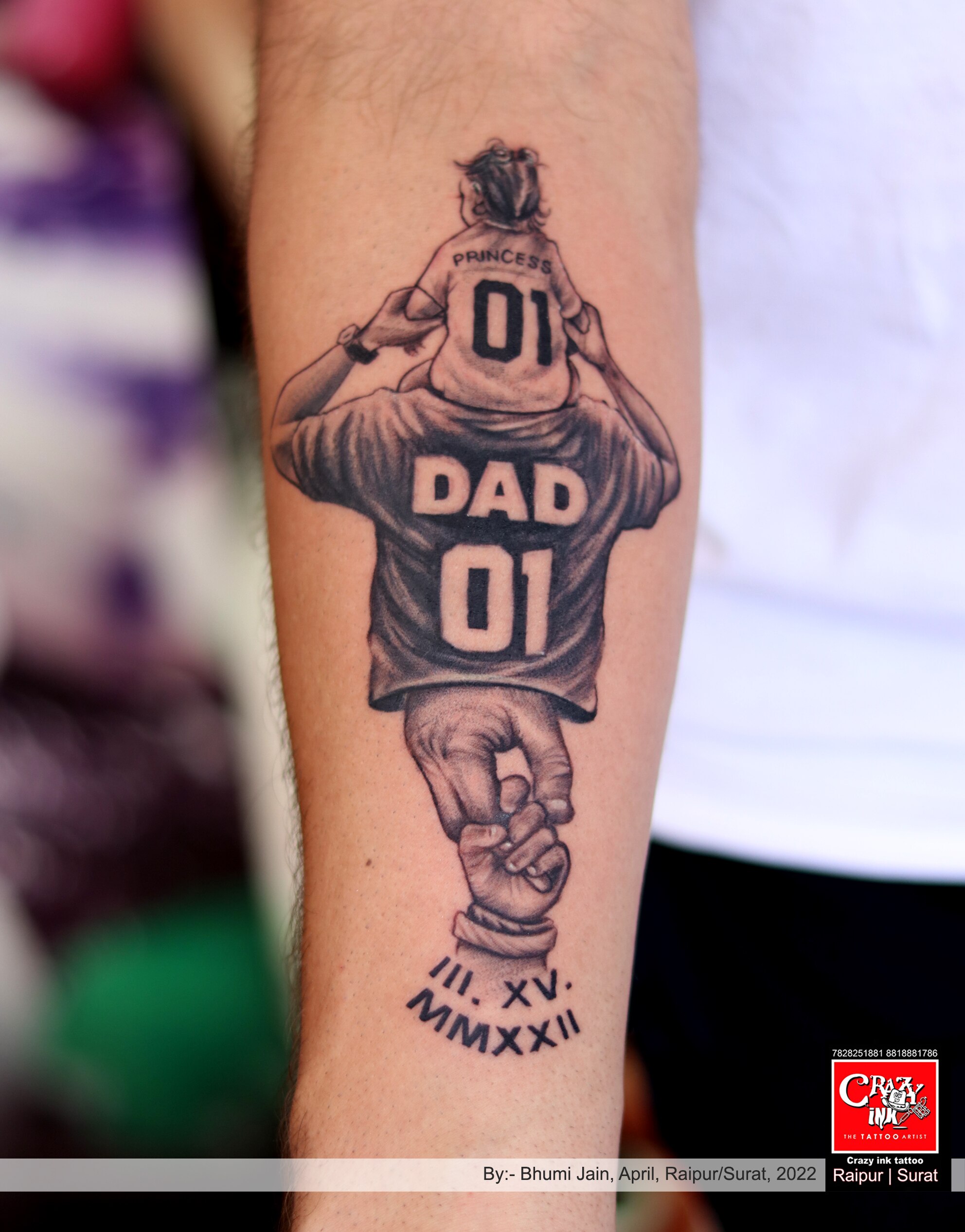 son dad tattoo