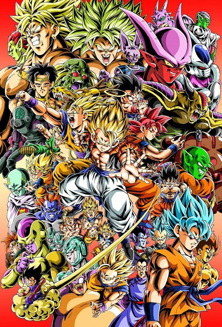 dragon ball all characters wallpaper