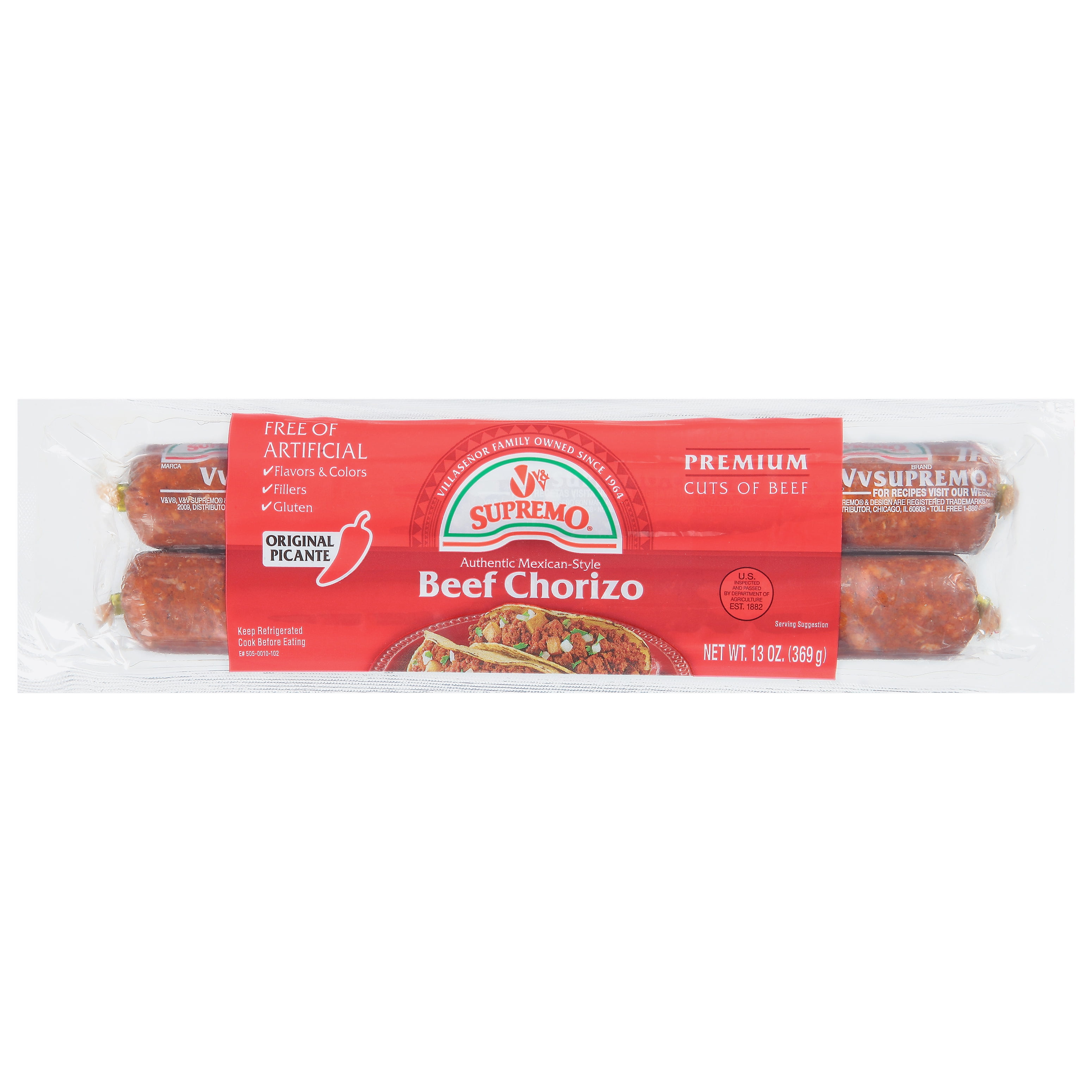 chorizo walmart