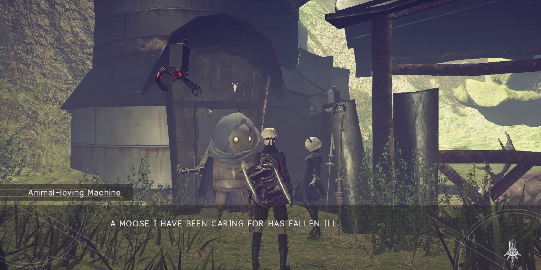 nier automata animal care