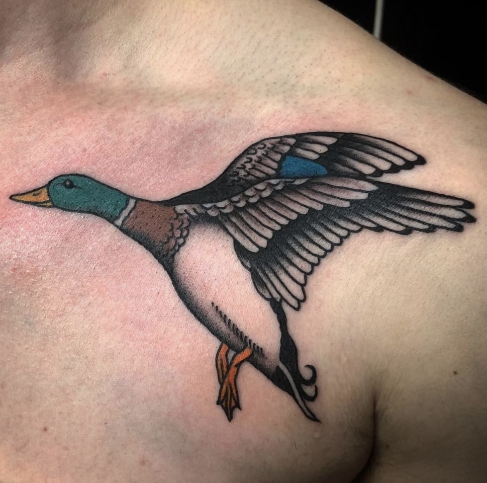 duck tattoo