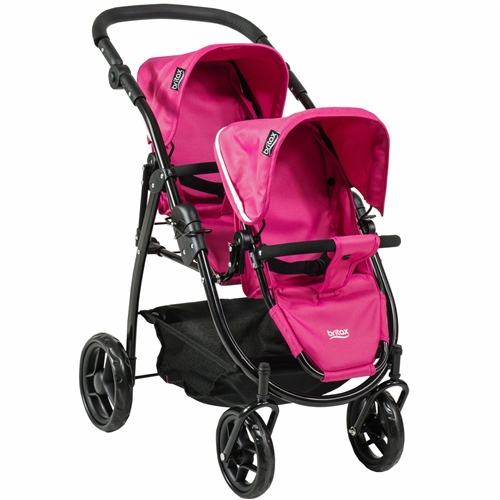 dolls twin pushchair