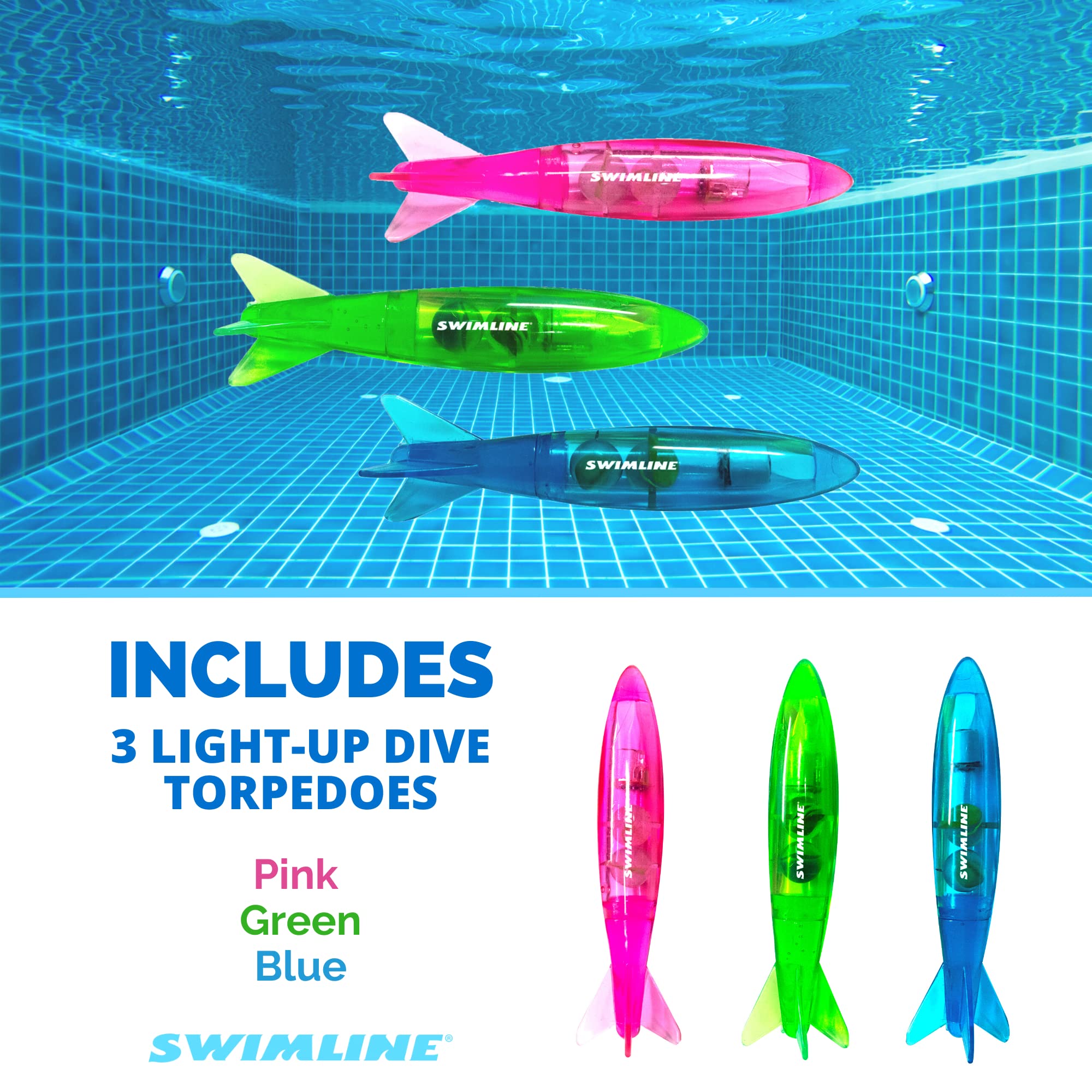 light up dive torpedoes