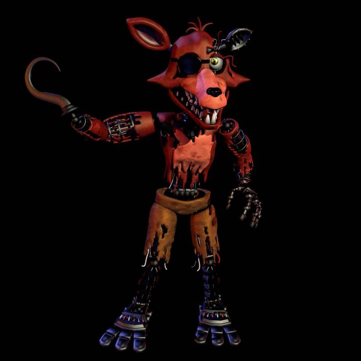 foxy black background