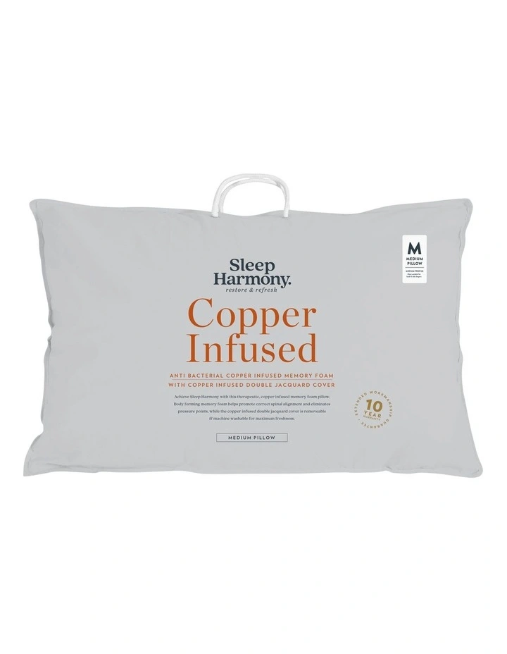 copper fit pillow