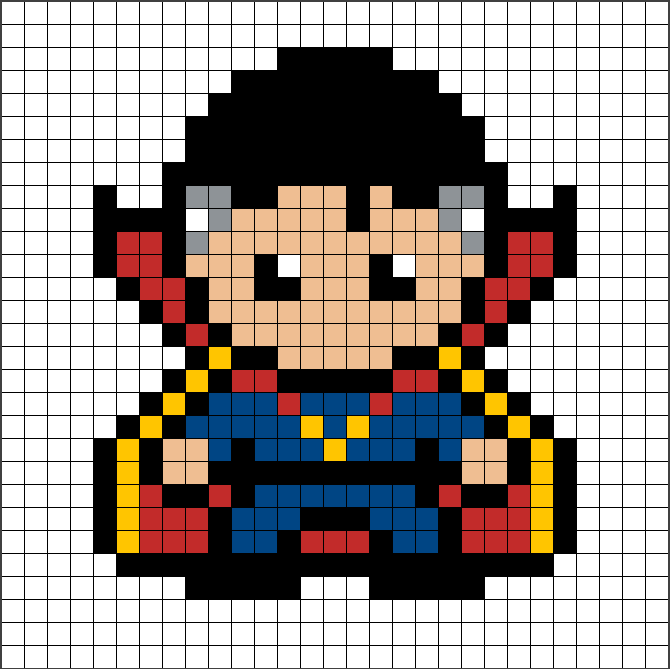 dr strange pixel art