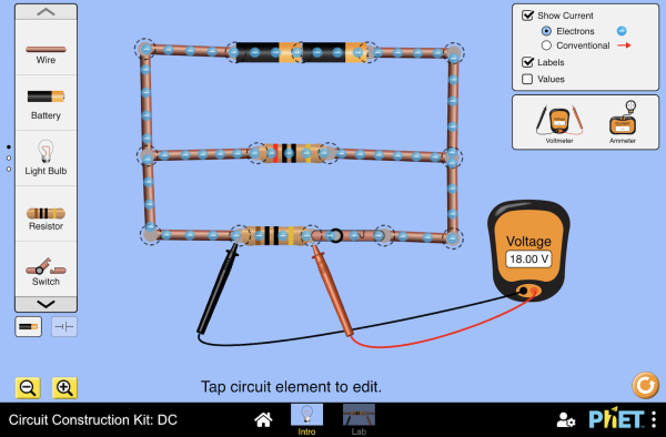 phet simulation