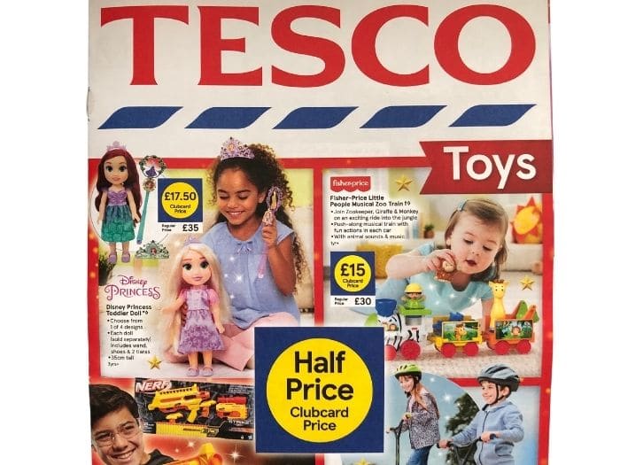 tesco half price offers today