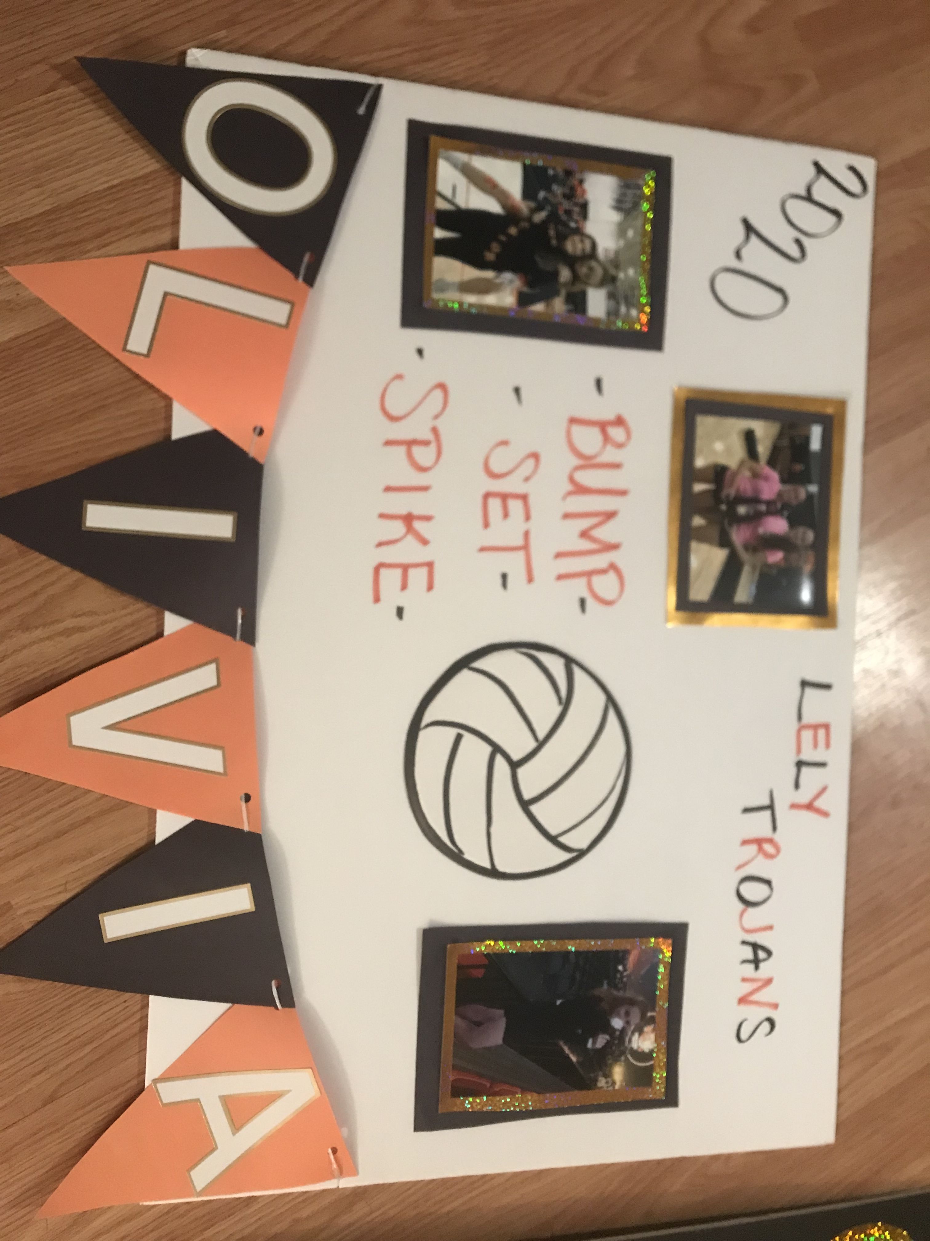 volleyball posters diy