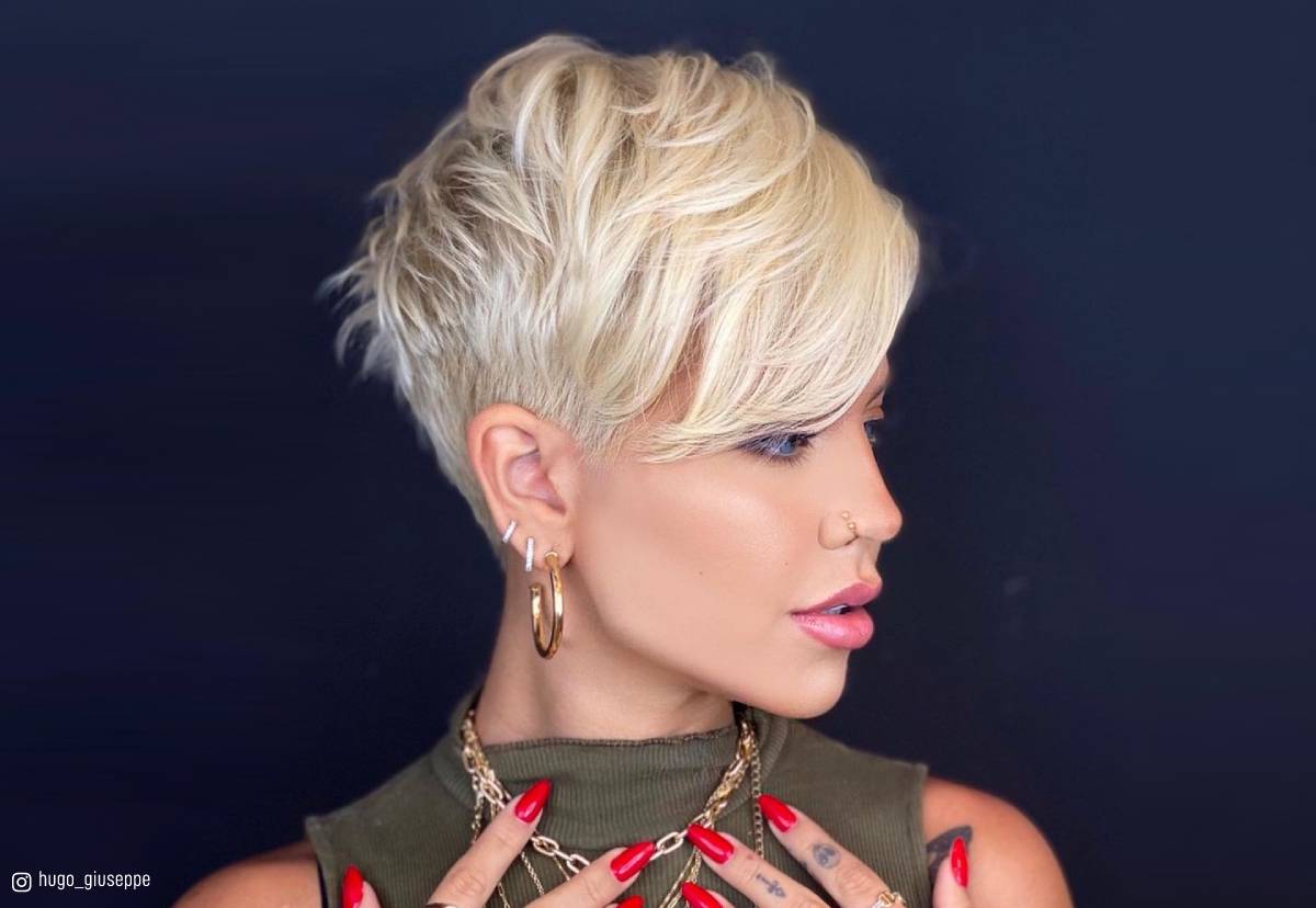 pixie blonde haircuts