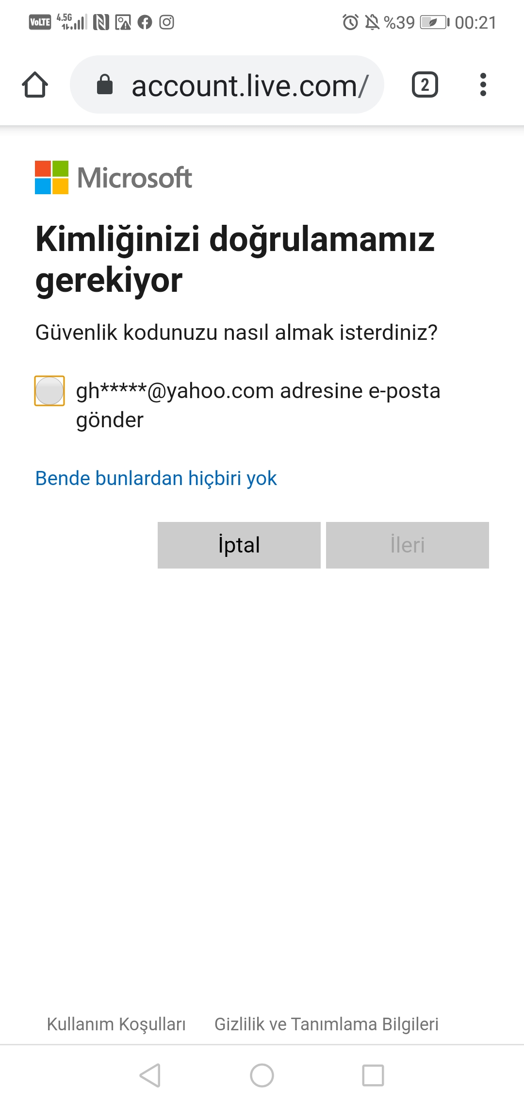 hotmail kurtarma programı