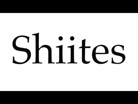 shiite pronunciation