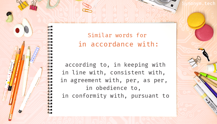 accordance antonym