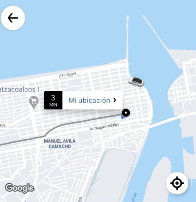 uber cerca de mi ubicación