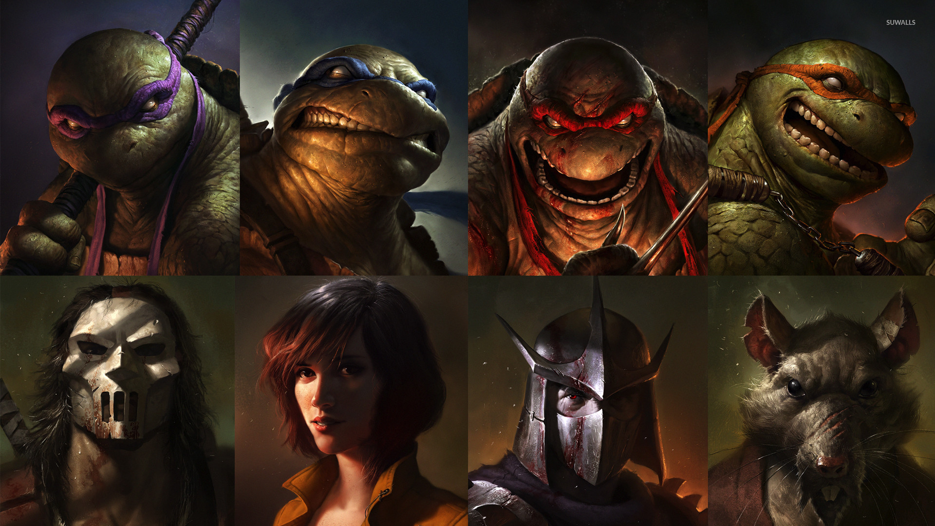 the tmnt characters