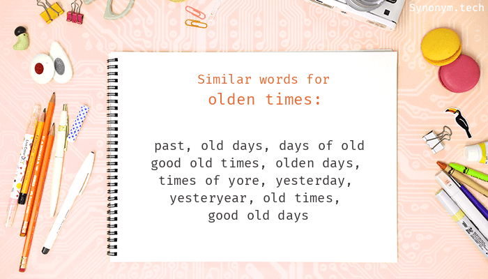 old times synonym