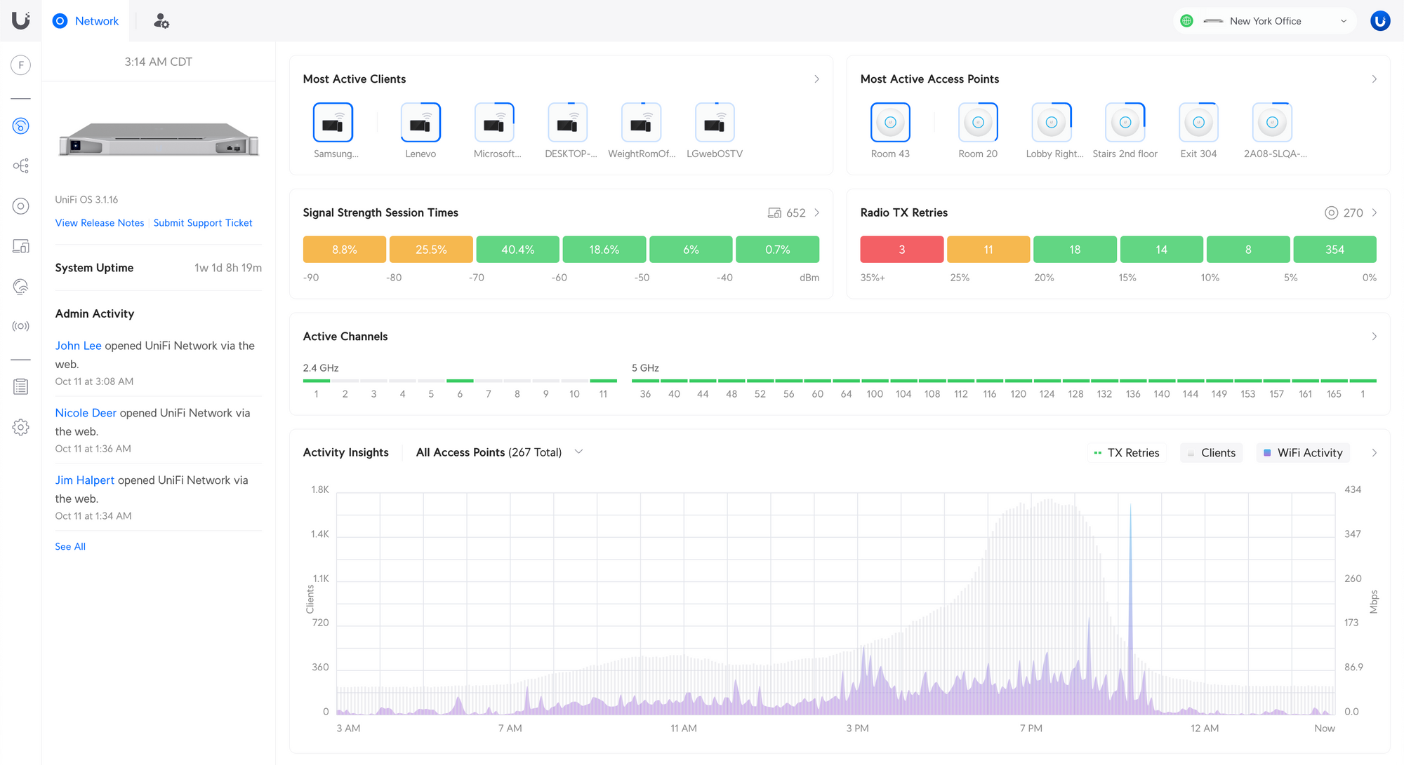 unifi controller networks