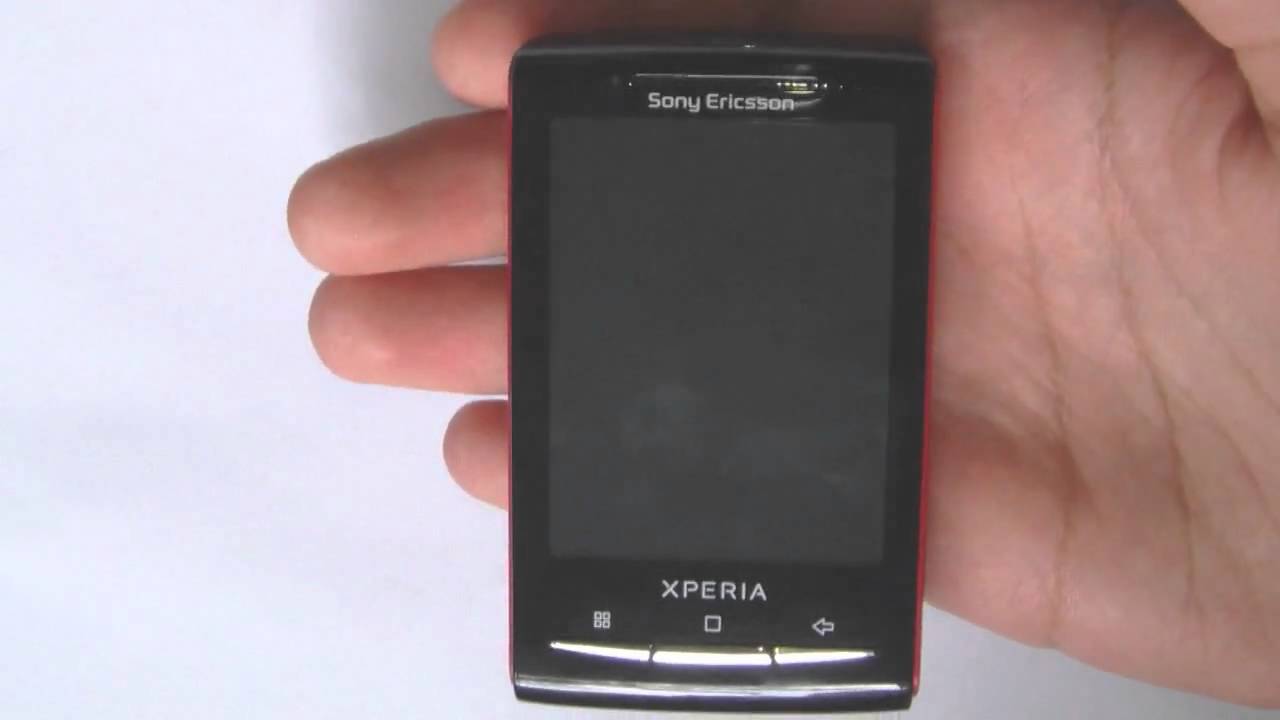 how to reset sony ericsson xperia