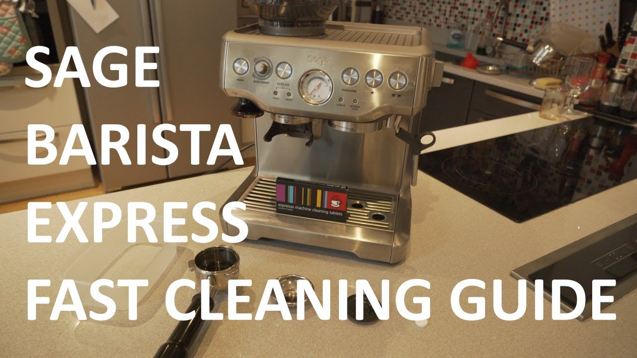 breville barista express clean cycle