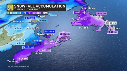 yarmouth ns weather network