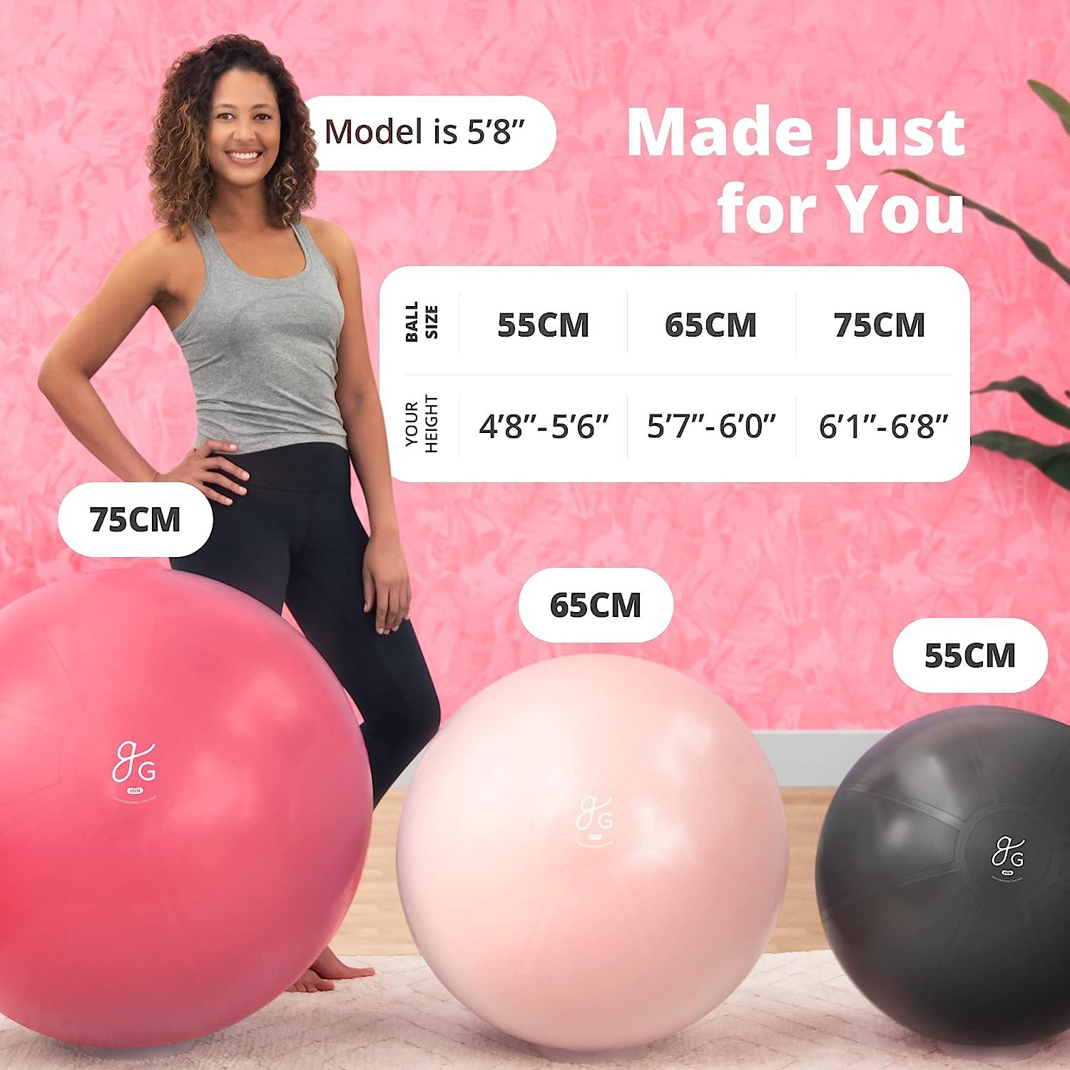 55cm yoga ball