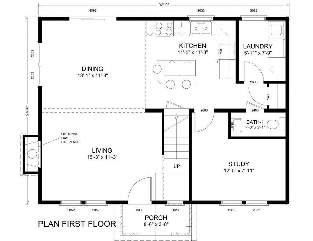 open concept colonial house plans