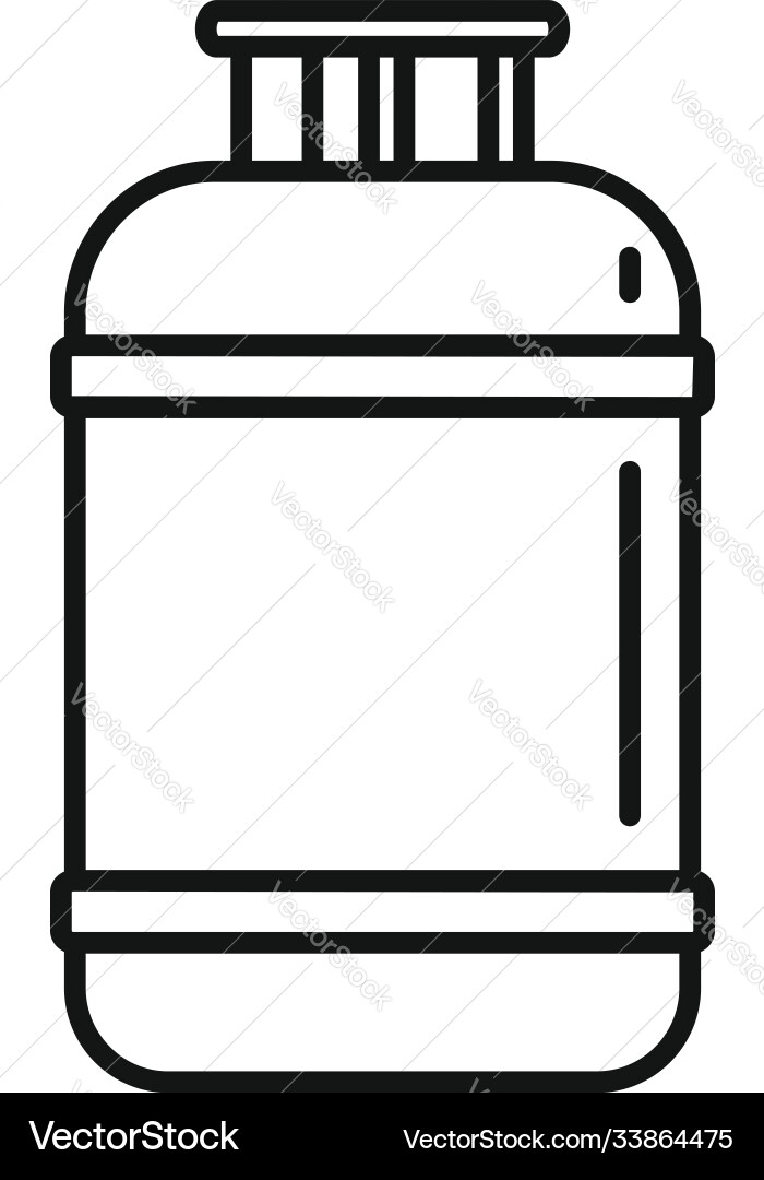 lpg cylinder drawing