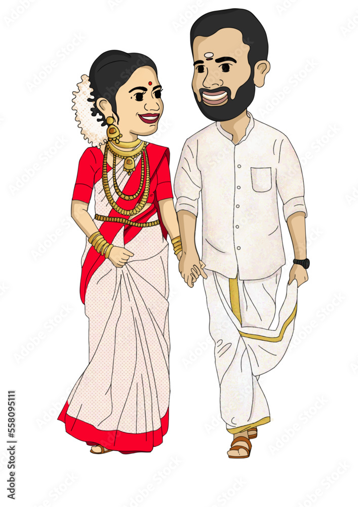 south indian clipart