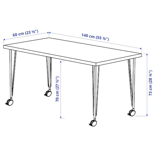 desk on wheels ikea